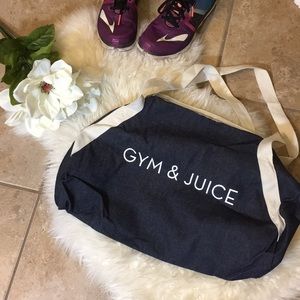 Private Party Denim Duffle Bag
